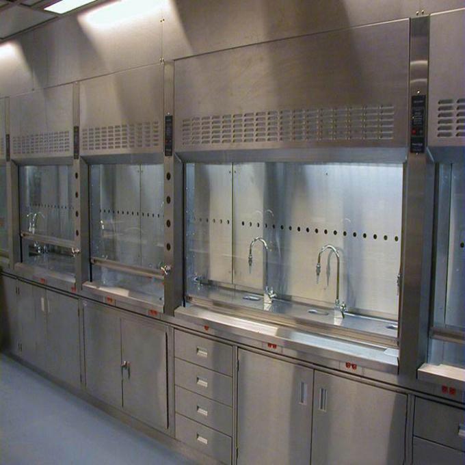 Câmara de aço inoxidável das emanações da fonte de aço inoxidável da fábrica da câmara da capa das emanações para importadores do laboratório 2