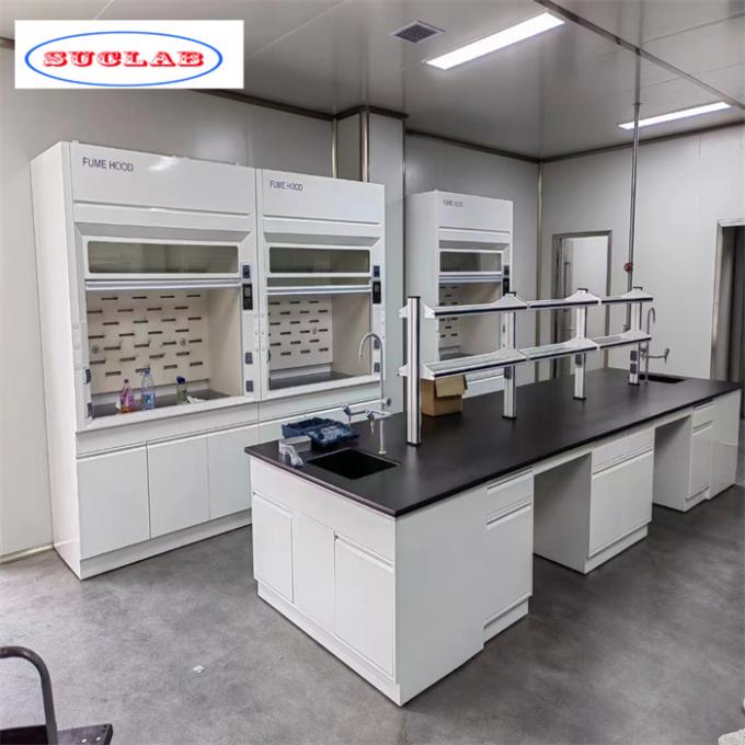 Otimize o desempenho do seu laboratório com móveis de laboratório de polimento e aço inoxidável 3