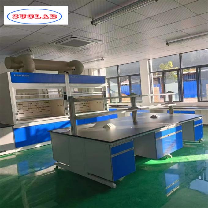 Otimize o desempenho do seu laboratório com móveis de laboratório de polimento e aço inoxidável 4