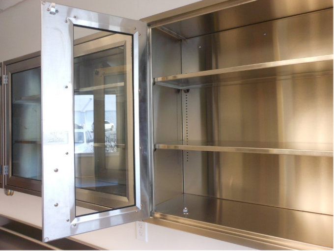 Assoalho de aço inoxidável do banco de laboratório da escola - montou o alcaloide resistente 7