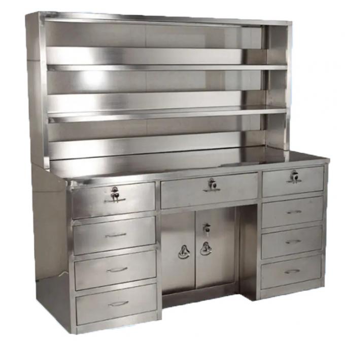 Assoalho de aço inoxidável do banco de laboratório da escola - montou o alcaloide resistente 24