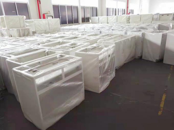 Bancos de trabalho de aço inoxidáveis do laboratório com o armazenamento de múltiplos propósitos 8