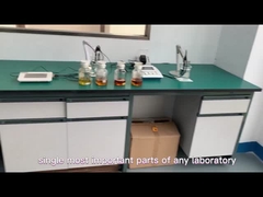 O melhor projeto resistente químico branco cinzento azul da mobília do laboratório do banco de laboratório do OEM da qualidade