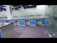 bancada do laboratório de química