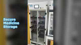 armários de armazenamento de medicamentos sem dutos