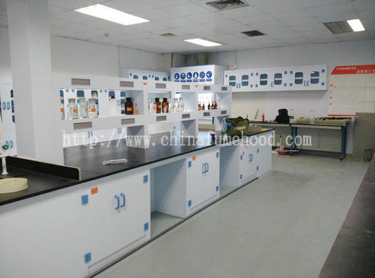 Bom preço Assoalho - montou bancadas da tabela da ilha de Ploypropylene dos armários do laboratório de química on-line