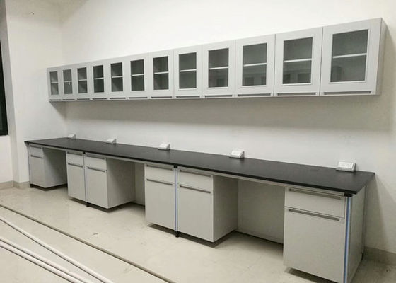 Bom preço Banco de madeira da mobília do laboratório da ciência toda a armação de aço para o laboratório químico on-line