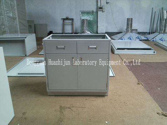 Bom preço a mobília de aço do laboratório de 800*500*600mm, pulveriza armários revestidos do laboratório do metal on-line
