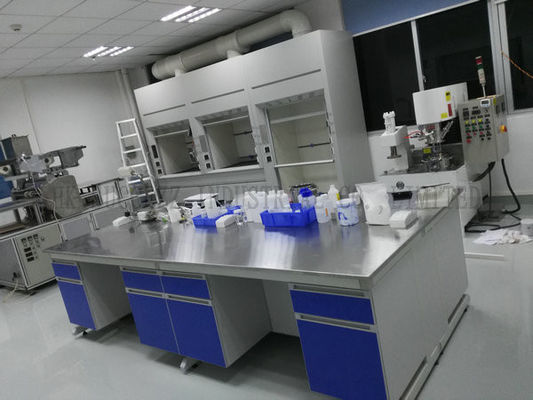 Bom preço Mobília de madeira de aço da bancada do laboratório on-line