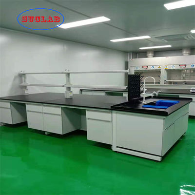 Bom preço Banco de trabalho antiferrugem durável do laboratório, armários resistentes químicos do laboratório e bancadas on-line