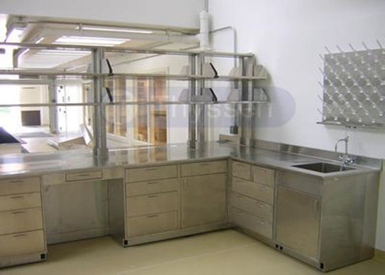 Bom preço Mobília de aço inoxidável completa do laboratório, armários feito-à-medida do laboratório de ciência da escola on-line