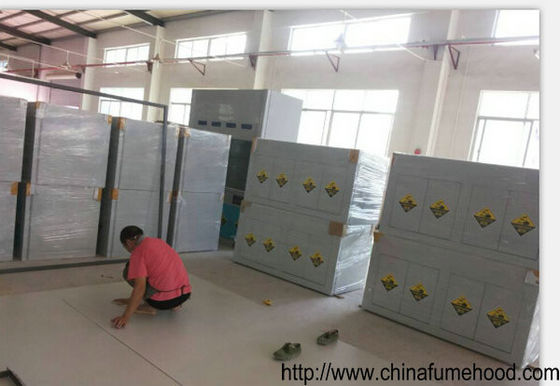 Bom preço Câmara ventilada com capô de fumaça de estrutura de PP para laboratório físico on-line