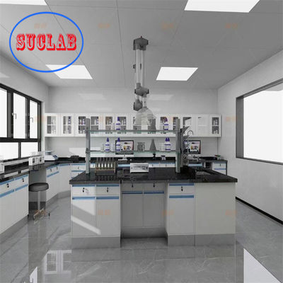 Bom preço Mobiliário de laboratório de lavatório de cerâmica com armazenamento para laboratórios hospitalares on-line