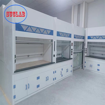 Bom preço Armário azul de laboratório de controle de fumaça Capas de fumaça de ácido perclórico para manuseio seguro de produtos químicos on-line
