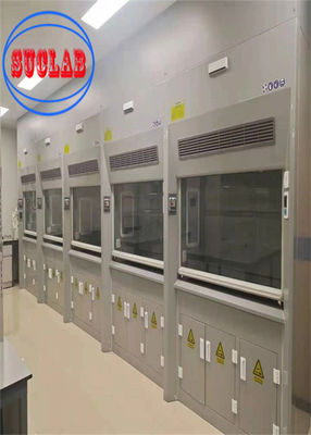 Bom preço Dimensões personalizadas Capuz de fumaça conduzido para soluções de ventilação de laboratórios escolares on-line