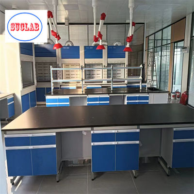 Bom preço Banco de trabalho de laboratório de química resistente ao fogo Banco de laboratório da Malásia com superfície resistente a produtos químicos on-line