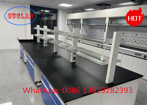 Bom preço C quadro Bancos de laboratório resistentes a produtos químicos Preço para estações de trabalho de alto desempenho com dobradiças de segurança on-line