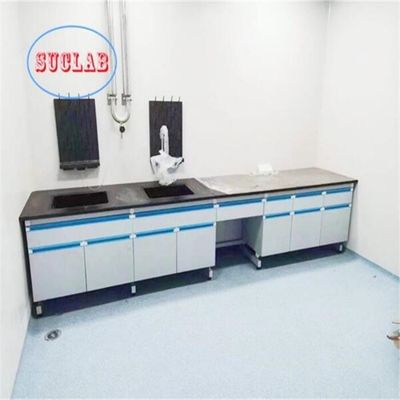 Bom preço Fabricante de bancos de trabalho de laboratório de química de alta segurança e resistentes a produtos químicos para experimentos de laboratório on-line