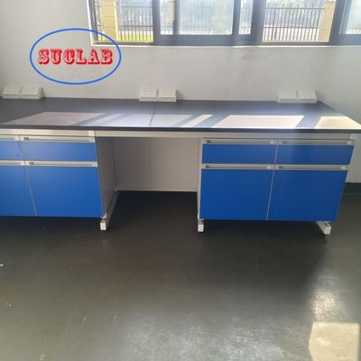 Bom preço Fábricas de Bancadas Retangulares para Laboratório de Química para Hospital Aço Madeira/Aço Inoxidável 304/Design Personalizado on-line