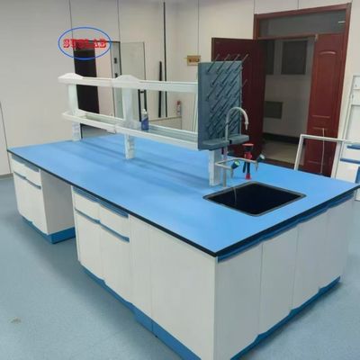 Bom preço Customizable Made Environmental Monitoring Station Lab Furniture with Drawer on-line