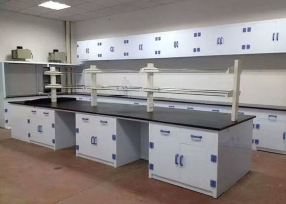 Bom preço tutela dos casos do polipropileno da corrosão do banco de laboratório da química de 3m Worktop anti on-line