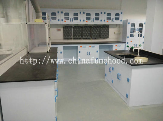 Bom preço mobília do laboratório de química de 8mm Worktop, tabela material da ilha dos PP para o laboratório on-line