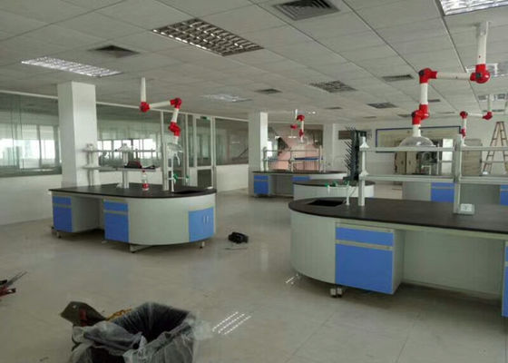Bom preço Aço/equipamento de madeira da bancada da mobília do laboratório da escola do quadro com o trilho deslizante silencioso on-line