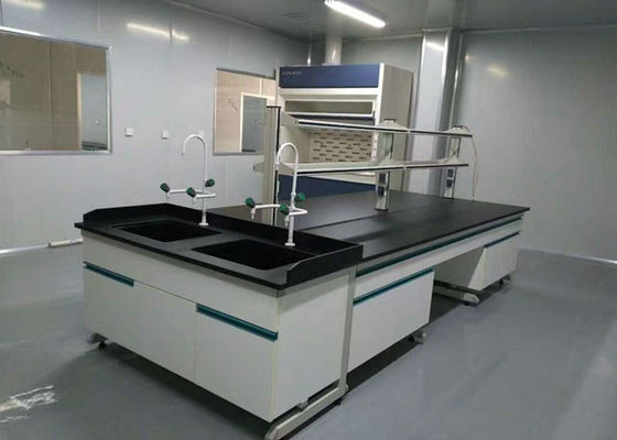 Bom preço Mobília de madeira resistente do laboratório do ácido/alcaloide fenólico/parte superior do trabalho resina de cola Epoxy on-line