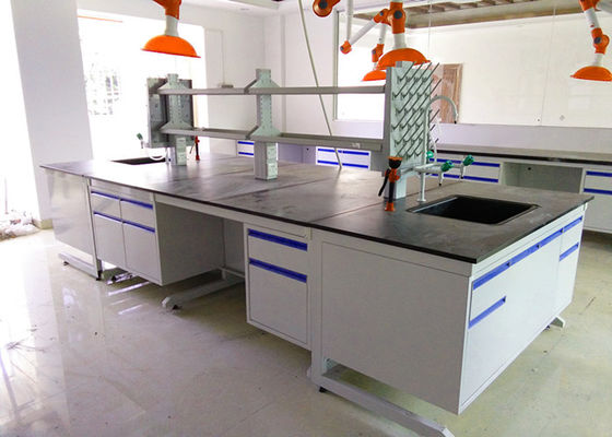 Bom preço Alta temperatura da mobília do banco de laboratório da química da parte superior da resina de cola Epoxy anti on-line