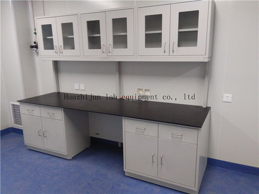 Bom preço Projeto profissional equipamentos de aço da mobília do laboratório de química do armário de emanações da bancada da placa da resina fenólico de 25,4 milímetros on-line