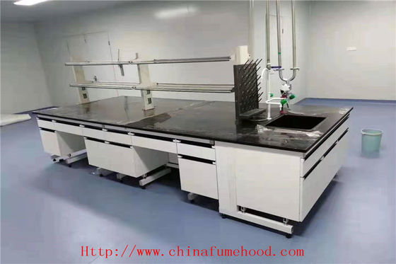 Bom preço O laboratório personalizado do tamanho apresenta o alcaloide dos bancos de trabalho - fácil de limpar resistente on-line