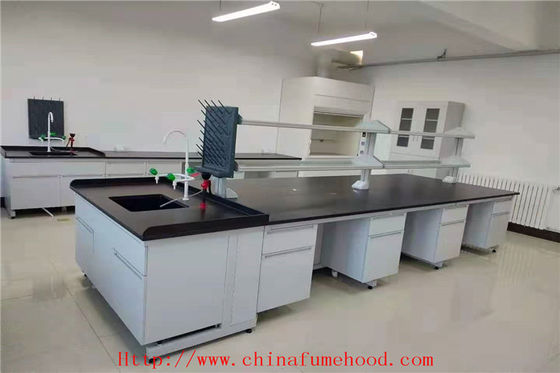 Bom preço Mobília do laboratório da resistência de alta temperatura/banco trabalho de madeira do laboratório on-line