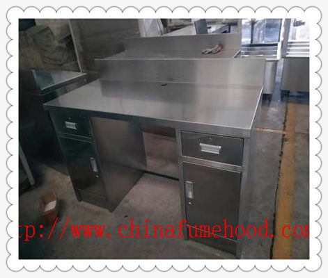 Bom preço Mobília de aço inoxidável do laboratório da cor natural para o quarto desinfetado químico on-line