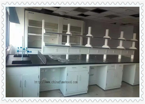 Bom preço tabela do laboratório de química de 3000 milímetros do comprimento para a escola fireresistant on-line