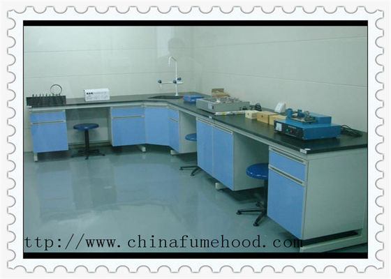Bom preço Mobília de madeira comercial do laboratório com o punho da liga de alumínio 2 anos de garantia on-line
