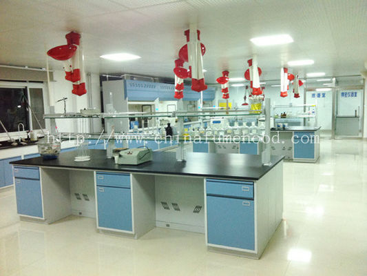 Bom preço Os bancos de laboratório modulares da sala de limpeza o alcaloide de 12.7mm que resiste bancadas laminaram armaçãos de aço on-line