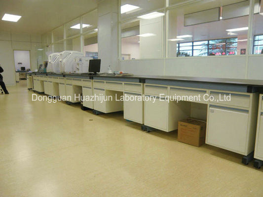 Bom preço Mobília de aço do laboratório da física da química, mobília do banco de laboratório com prateleira do reagente on-line