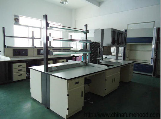 Bom preço Bancos de laboratório personalizados da ciência 2 camadas da prateleira H do reagente/armação de aço de C on-line