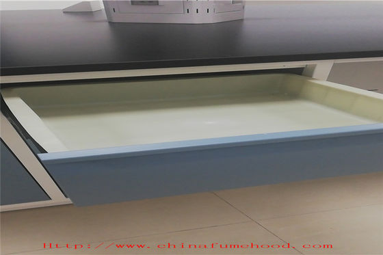 Bom preço OHSAS H - Mobiliário de laboratório de aço branco em quadro / armários de laboratório de química on-line