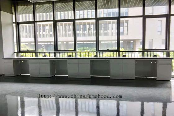 Bom preço Aço completo resistente químico modular durável do banco de laboratório da química on-line