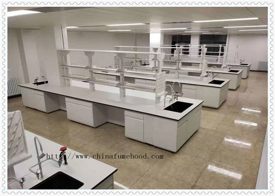 Bom preço Resistência aos armários de aço químicos do laboratório de ciência da mobília do laboratório para o hospital on-line