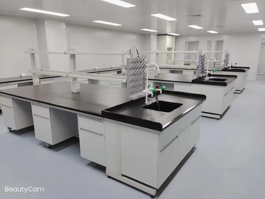 Bom preço O estilo o mais atrasado personalizou fabricantes de madeira de aço feitos dos sistemas da mobília do banco de laboratório on-line