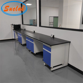 Bom preço 30 anos de experiências fabricam fabricantes resistentes químicos dos armários do laboratório de química do banco de laboratório em China on-line