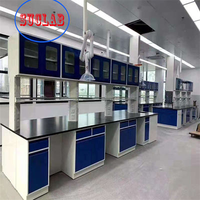 Bom preço Banco de laboratório durável da estação de trabalho do laboratório da resistência química da estrutura do metal da boa qualidade para a venda on-line