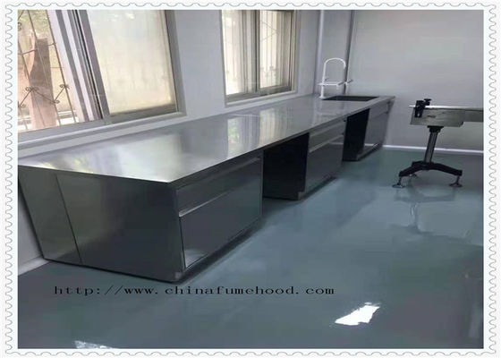 Bom preço Banco de laboratório de aço inoxidável multifuncional 3000x1500x850mm impermeáveis on-line