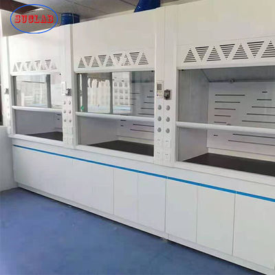 Bom preço Emanações fortes de aço completas Eco-amigáveis Hood Specifications do laboratório da resistência química do OEM on-line