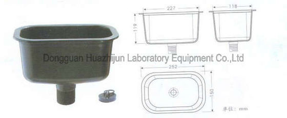 Bom preço Dissipador resistente aos ácidos do laboratório para a capa das emanações e banco de laboratório do fabricante de China on-line