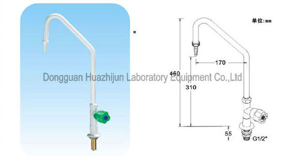 Bom preço Máquina de escritório de laboratório de porta única, torneiras de pescoço de cisne, material de cobre puro, aprovado pela ISO on-line
