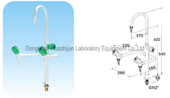 Bom preço PP Fabrica de torneiras de laboratório PP fornecedor de torneiras de laboratório on-line