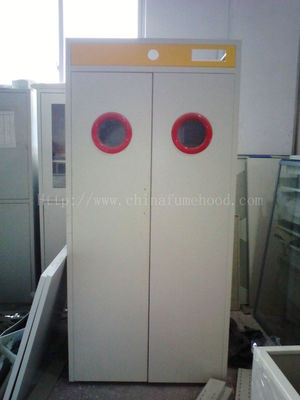 Bom preço Armário ventilado prático do cilindro de gás inoxidável com sistema de alarme on-line